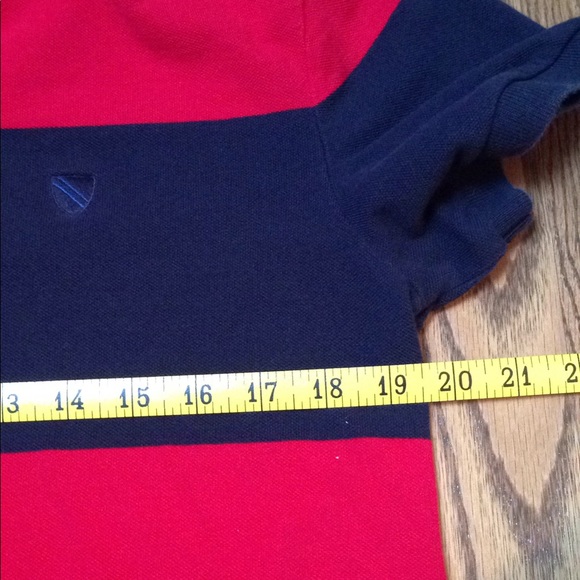 GAP Men's Red and Black Polo - Picture 8 of 11